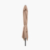 Glow Challenger T2 3m Square Taupe Free Arm Parasol