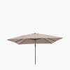 Glow Challenger T2 3m Square Taupe Free Arm Parasol