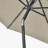 Riva 2.5m Round Champagne Parasol