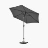 Riva 2.5m Round Anthracite Parasol