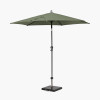 Riva 2.5m Round Olive Parasol