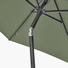 Riva 2.5m Round Olive Parasol