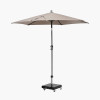 Riva 2.5m Round Taupe Parasol