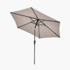 Riva 2.5m Round Taupe Parasol