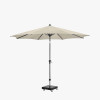 Riva 3m Round Champagne Parasol