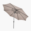 Riva 3m Round Taupe Parasol