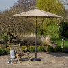 Riva 3m Round Taupe Parasol