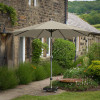 Riva 3.5m Round Champagne Parasol