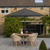 Riva 3.5m Round Anthracite Parasol