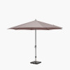 Riva 3.5m Round Taupe Parasol