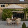 Riva 3.5m Round Taupe Parasol