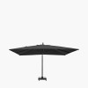 Icon Premium T1 4mx3m Rectangular Premium Faded Black Parasol