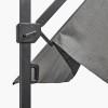 Icon Premium T1 4mx3m Rectangular Premium Manhattan Grey Parasol