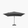 Challenger T2 3m Square Anthracite Free Arm Parasol