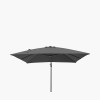 Challenger T2 3m Square Anthracite Free Arm Parasol