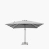 Challenger T2 3m Square Luna Grey Free Arm Parasol