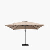 Challenger T2 3m Square Taupe Free Arm Parasol