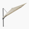 Glow Challenger T2 3m Square Premium Champagne Free Arm Parasol