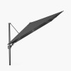 Glow Challenger T2 3m Square Premium Faded Black Free Arm Parasol