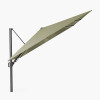 Glow Challenger T2 3m Square Premium Lush Green Free Arm Parasol