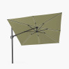 Glow Challenger T2 3m Square Premium Lush Green Free Arm Parasol