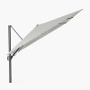 Glow Challenger T2 3m Square Premium Manhattan Grey Free Arm Parasol