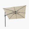 Challenger T2 3m Square Premium Champagne Free Arm Parasol