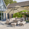 Challenger T2 3m Square Premium Champagne Free Arm Parasol