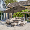 Challenger T2 3m Square Premium Havana Taupe Free Arm Parasol