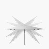 Challenger T2 3m Square Premium Lush Green Free Arm Parasol