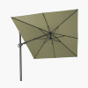 Challenger T2 3.5 x 2.6m Rectangular Premium Lush Green Free Arm Parasol