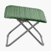 Tobs Outdoor Green Foldable Loungers and Footstools Set