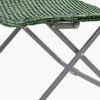 Tobs Outdoor Green Foldable Loungers and Footstools Set