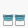 Rio Blue Outdoor Sunloungers