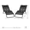 Rio Grey Outdoor Sunloungers