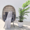 St Kitts Stone Grey Outdoor Single Nest Chair