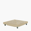 Ceramica Sandstone 90KG Wheeled Parasol Base