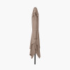 Voyager T2 2.7m Square Taupe Free Arm Parasol