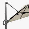 Voyager T1 3m x 2m Rectangular Champagne Free Arm Parasol