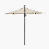 Voyager T1 3m Round Champagne Free Arm Parasol