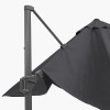 Challenger T2 3.5 x 2.6m Rectangular Anthracite Free Arm Parasol