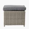 Bermuda Stone Grey Outdoor Cube Set with Ceramic Top