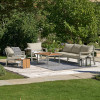 Stockholm Limestone Outdoor Seating Set