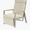 Stockholm Limestone Outdoor Recliner Set