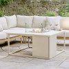 Cosiloft 100 Sandy Beige Fire Pit Table