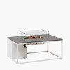 Cosiloft 120 White and Grey Fire Pit Table