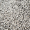 Indoor Outdoor Warm Grey Tweed Design Rug