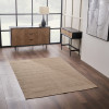 Indoor Outdoor Natural Border Design Rug