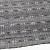 Indoor Outdoor Grey Double Stitch Design Rug