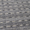 Indoor Outdoor Grey Double Stitch Design Rug